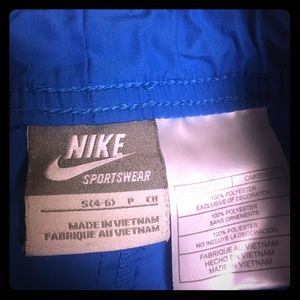 Nike Royal Blue shorts
